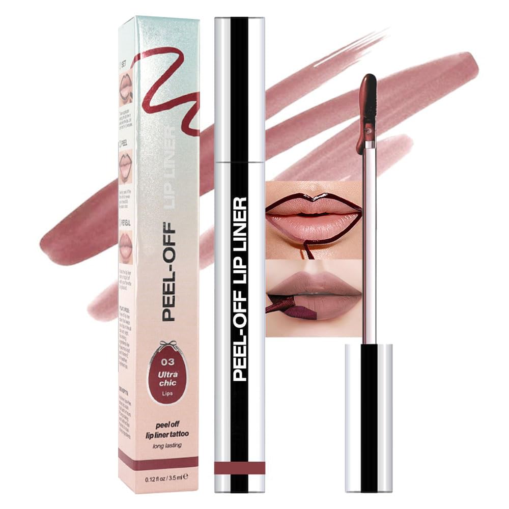 Peel off lip liner