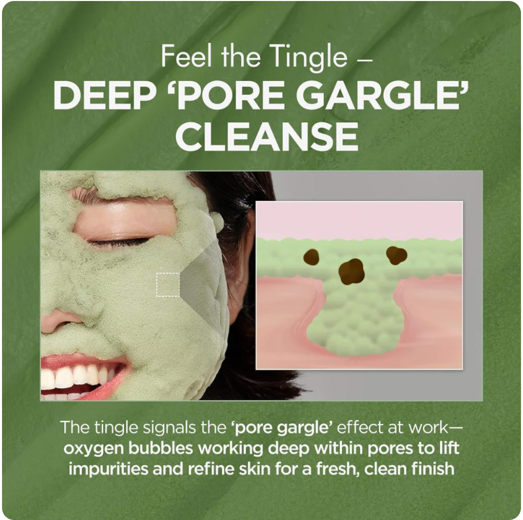 Basil Deep Bubble Mask