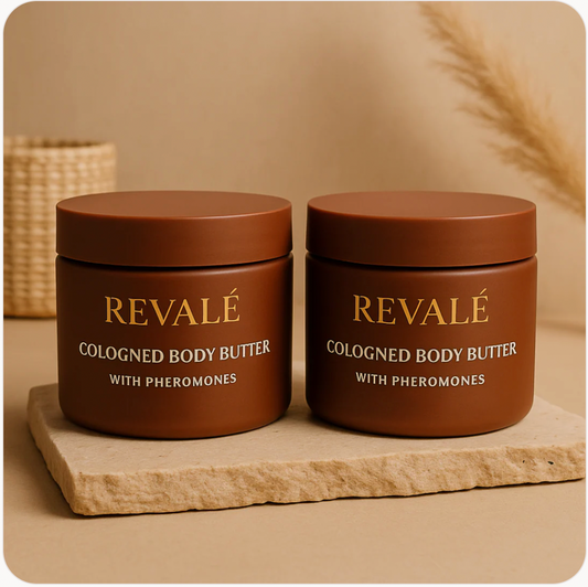 Cologned body butter
