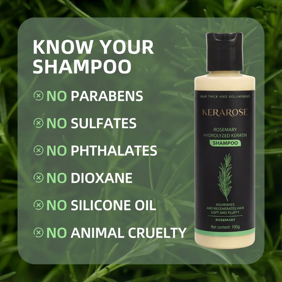Kerarose Rosemary Shampoo