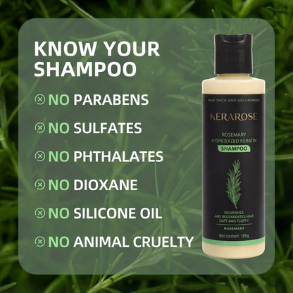 Kerarose Rosemary Shampoo